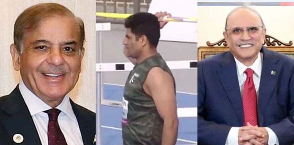 🇵🇰 ارشد ندیم کی شاندار کامیابی، وزیراعظم، صدر اور اعلیٰ شخصیات کی مبارکباد