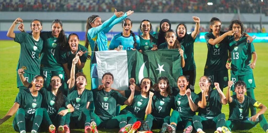 پاکستان ویمنز فٹبال ٹیم کا تاریخی اضافہ، پہلی بار فیفا ویمنز سیریز میں شمولیت