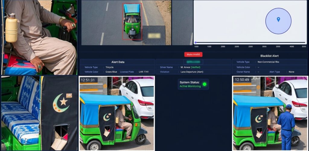 ملتان میں خواتین کو رکشے میں بٹھا کر لوٹنے کا الزام، 3 افراد حراست میں